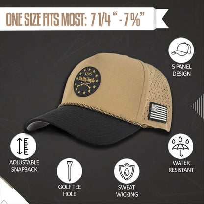 Curves & Clubs 1776 Patch Hat