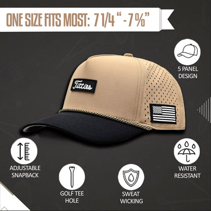 Tan Titties Golf Hat