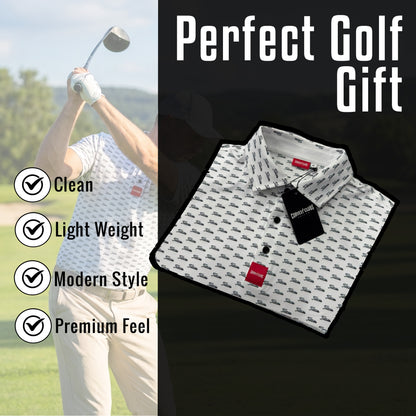 White Titties Golf Polo