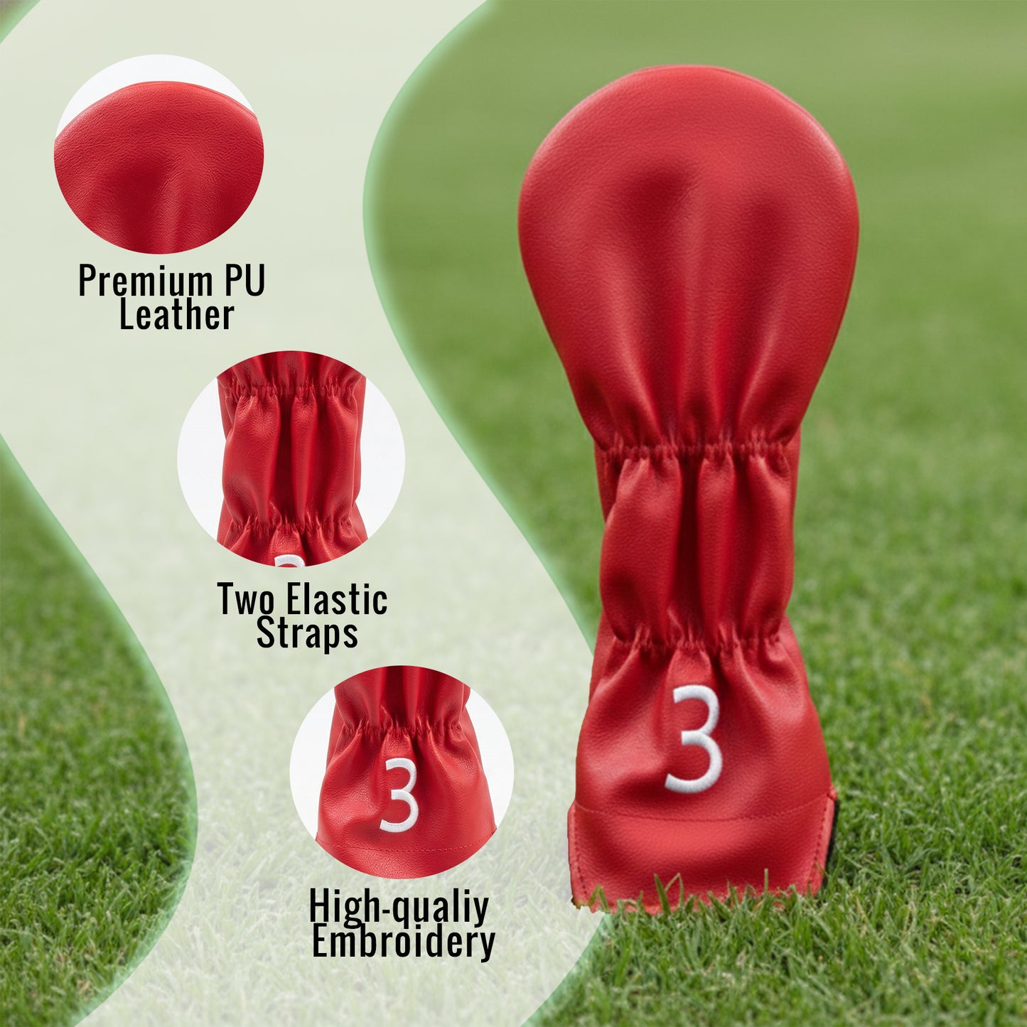 Make Golf Great Again Headcover - 3-Wood