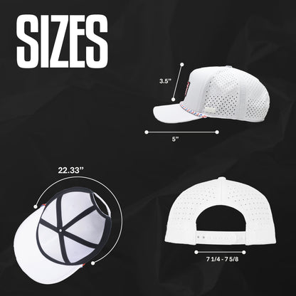 American Flag Golf Hats 3-Pack Bundle