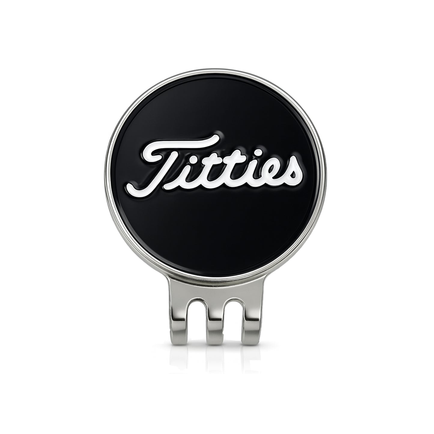Curves & Clubs Premium Titties Golf Ball Markers – 2-Pack