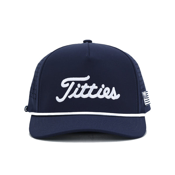 Navy Titties Golf Hat