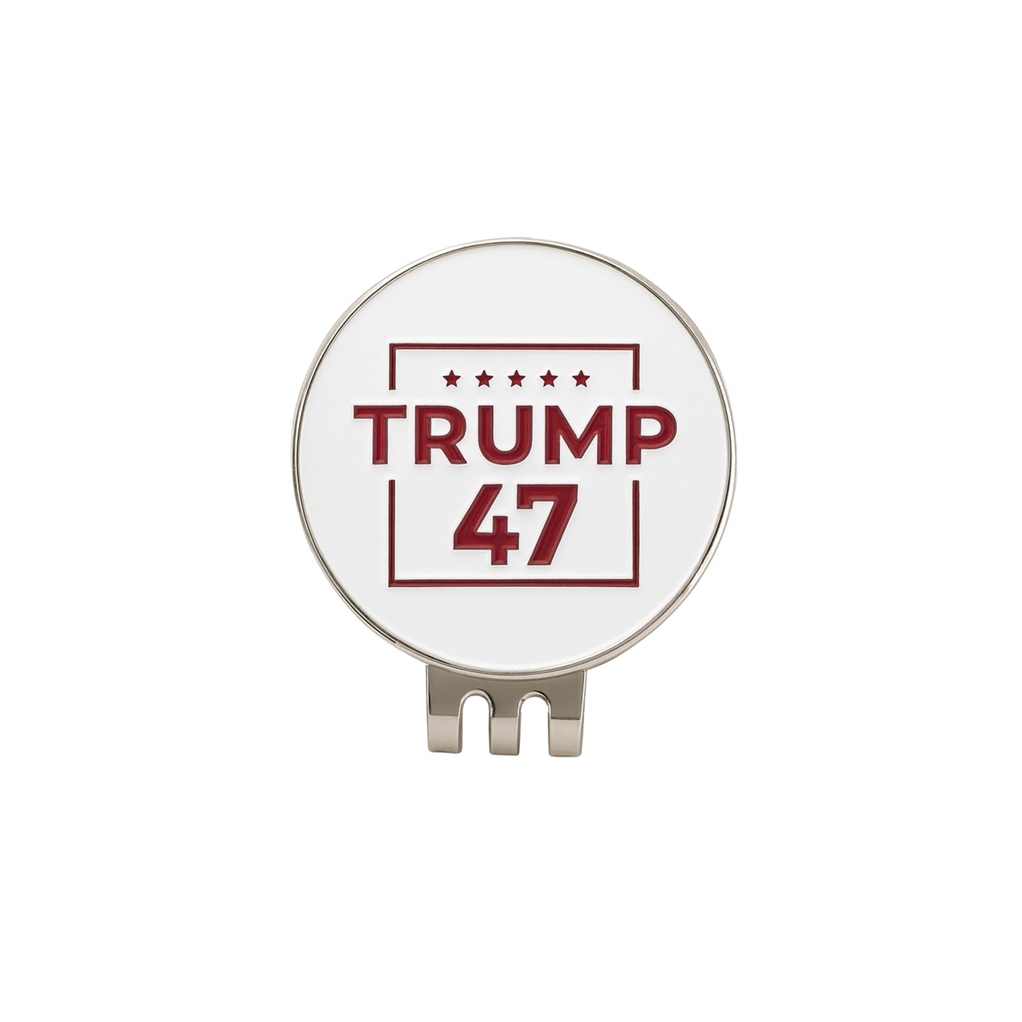 Curves & Clubs Premium Trump 47 Golf Ball Markers – 2-Pack