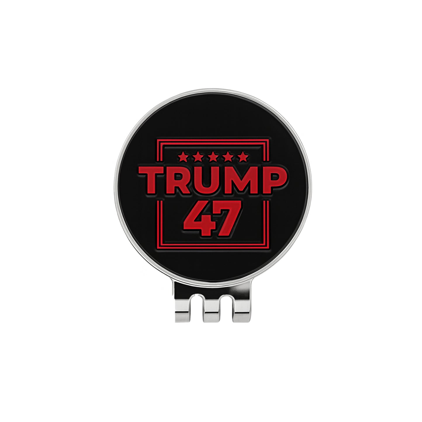 Curves & Clubs Premium Trump 47 Golf Ball Markers – 2-Pack