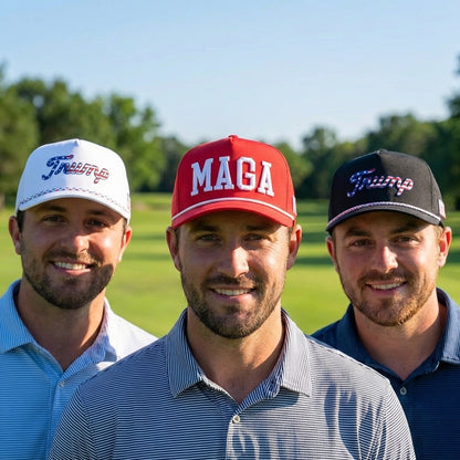 Trump Golf Hats 3-Pack Bundle