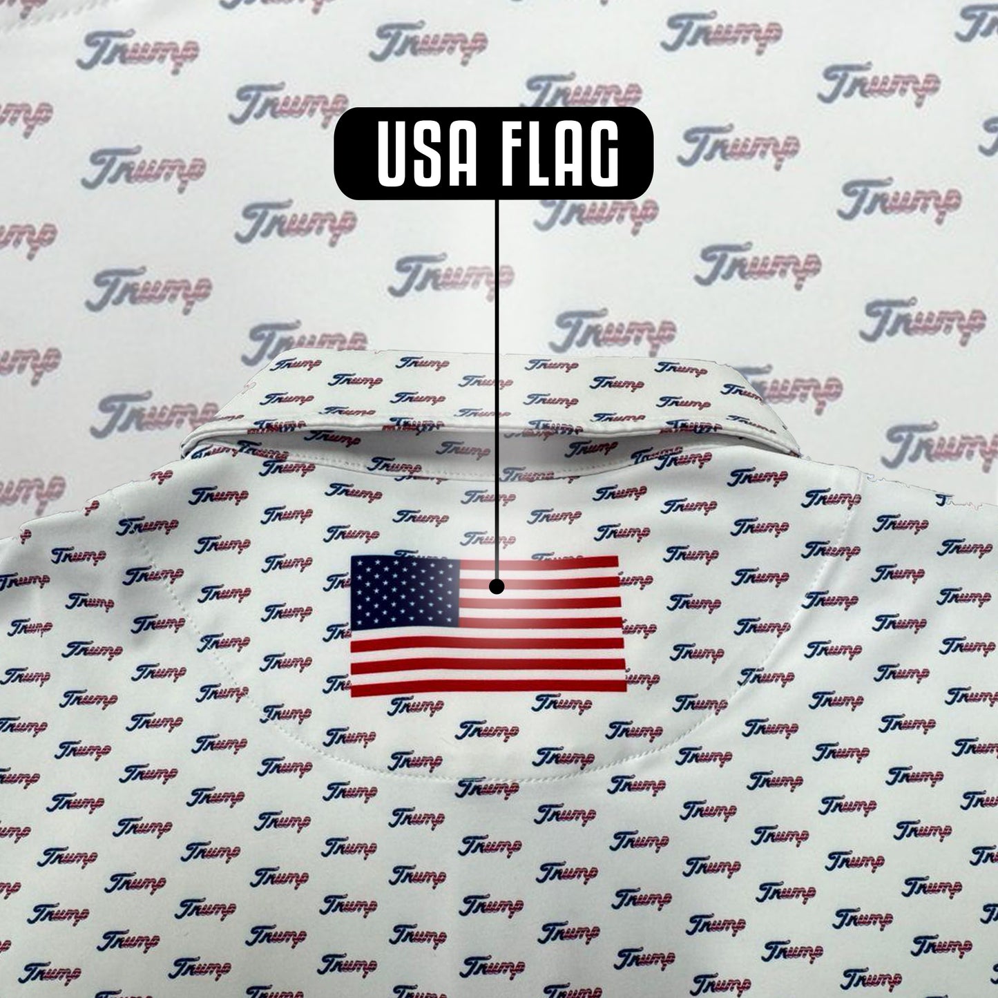 Trump Funny Golf Polo