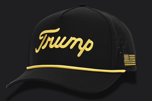 Signature Gold Trump Golf Hat