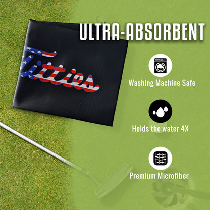 Curves & Clubs Titties Golf Towel