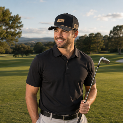 Black Tan Titties Golf Hat