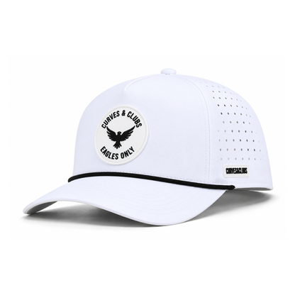 Curves & Clubs Eagles Only Golf Hat | Rope Snapback