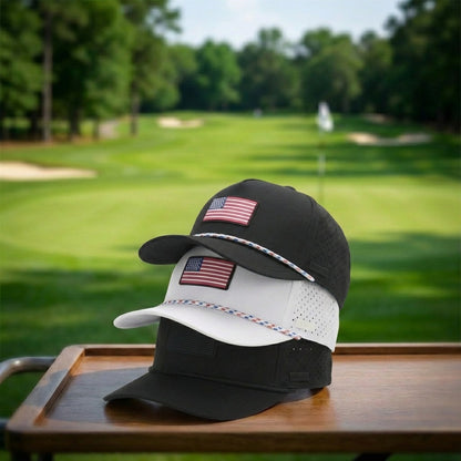 American Flag Golf Hats 3-Pack Bundle