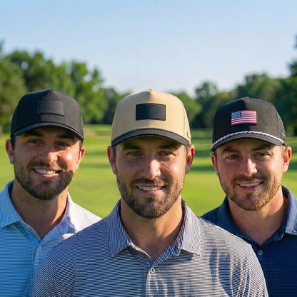 American Flag Golf Hats 3-Pack Bundle