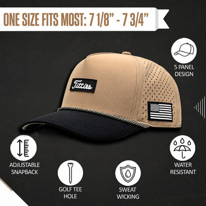 Tan Titties Golf Hat