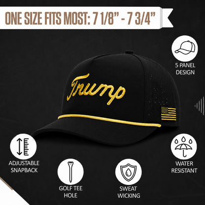 Gold Trump-Waterproof Hat