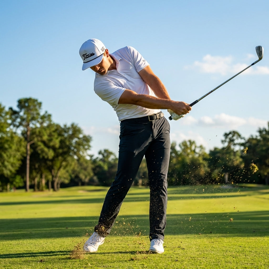 White and Black Titties Golf Hat