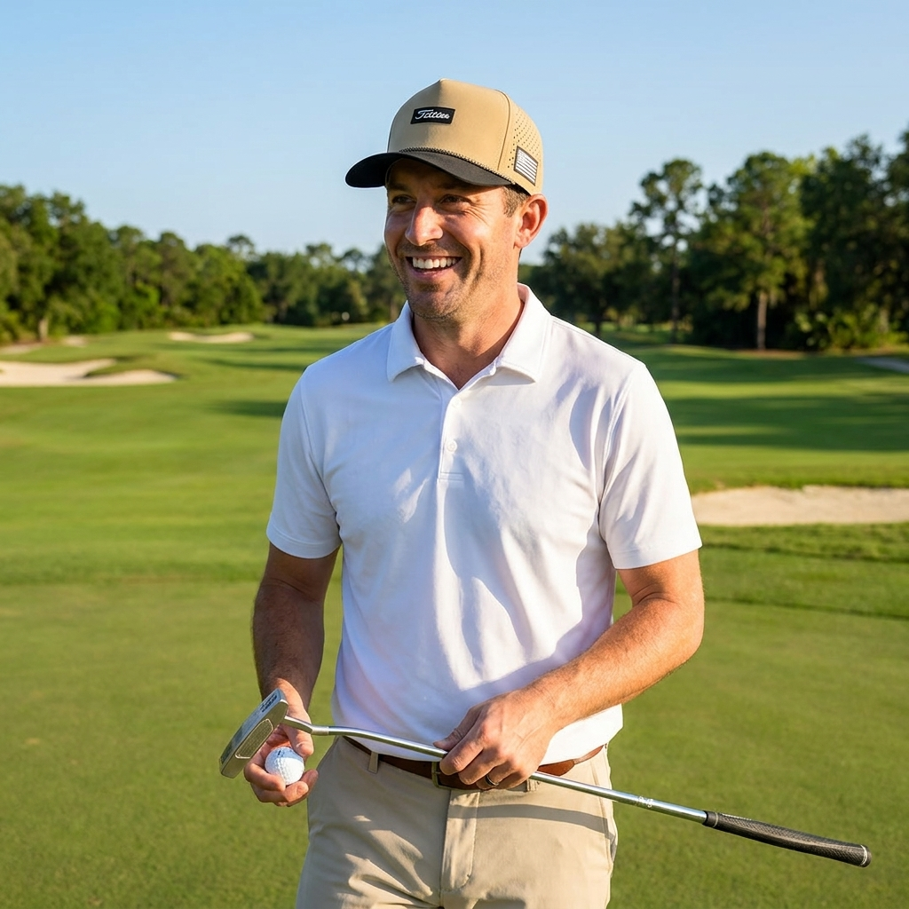 Tan Titties Golf Hat