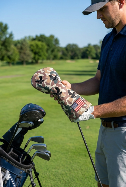 Camo USA Bald Eagle Golf Headcover