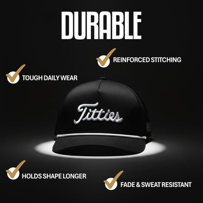 Black & White Titties Golf Hat