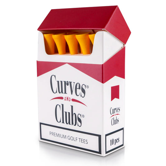 Curves and Clubs – Premium Golf Tees Cigarette Box