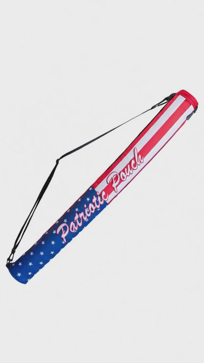 Curves & Clubs Patriotic Pouch Golf - Insulated Can Pouch
