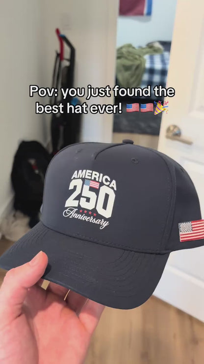 America 250th Anniversary Patriotic Golf Hat