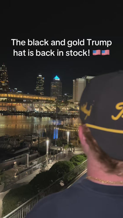 Gold Trump-Waterproof Hat