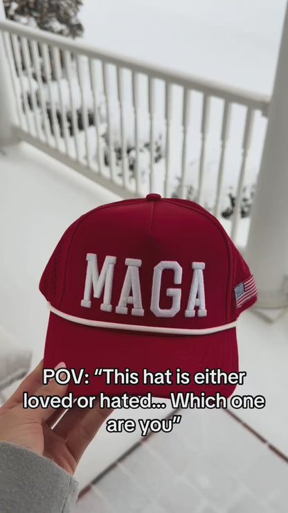 Maga Red Trump Hat