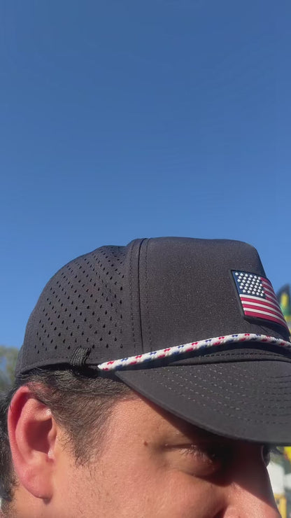 Black USA Performance Hat